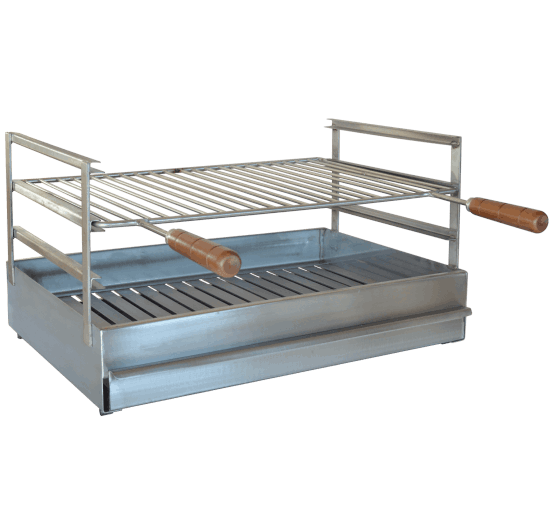 Grelhador 60 pousar em inox